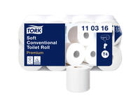 Toiletpapier Tork T4 Premium 3-laags 250 vel wit 110316