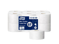 Toiletpapier Tork T2 Advanced jumbo klein 2-laags 170m wit 120280