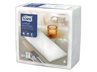 Dinerservet Tork Linstyle Premium 1/8 vouw 1-laags 390x390mm 50 vel wit 478180