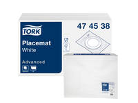 Placemat Tork Advanced 1-laags 420x270mm 500 vel wit 474539