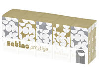 Zakdoek Satino Prestige 4-laags 15x10 vel wit 113940
