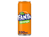 Frisdrank Fanta orange blik 330ml
