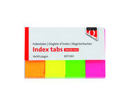 Indextabs Quantore 20x50mm neon 200 stuks