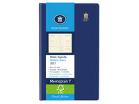Agenda 2027 Ryam Memoplan 7 Suprema 7dagen/2pagina's ringplastic assorti