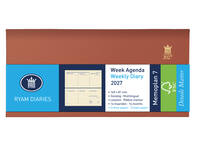 Agenda 2027 Ryam Memoplan 7 Nappa 7dagen/2pagina's landscape assorti