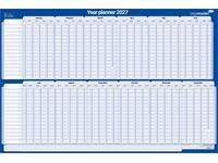 Projectplanner 2027 Legamaster 90x60cm horizontaal gelamineerd Engelstalig