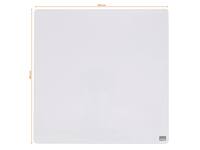 Whiteboard Nobo tegel 36x36cm wit magnetisch