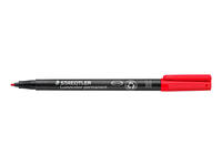 Viltstift Staedtler Lumocolor 317 permanent M rood