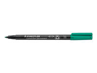 Viltstift Staedtler Lumocolor 317 permanent M groen
