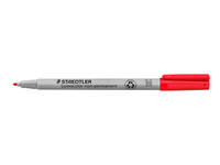 Viltstift Staedtler Lumocolor 315 non permanent M rood