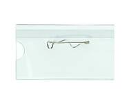 Badge Quantore met speld 40x75mm