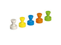 Magneet MAUL Neodymium kegel 12mm 1.5kg assorti 10 stuks