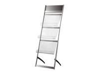 Folderstandaard OPUS 2 3x A3 alu profiel