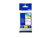 Labeltape Brother P-touch TZe-252 standaard 24mm rood op wit