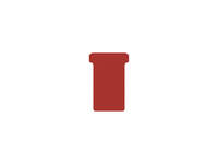T-kaart Djois formaat 2 48mm rood 100 stuks