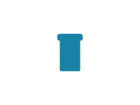 T-kaart Djois formaat 2 48mm blauw 100 stuks