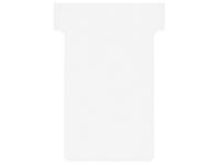 T-kaart Nobo nr.2 48mm wit 100 stuks