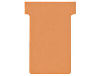 T-kaart Nobo nr.2 48mm oranje 100 stuks