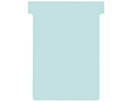 T-kaart Nobo nr.3 80mm blauw 100 stuks