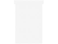 T-kaart Nobo nr.4 112mm wit 100 stuks