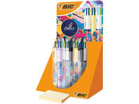 Balpen Bic 4kleuren medium Hydro ass