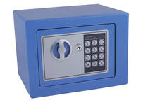 Kluis Pavo mini elektronisch 230x170x170mm blauw