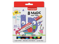 Viltstift Bruynzeel Kids Magic assorti 8 stuks