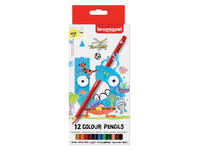 Kleurpotloden Bruynzeel Kids assorti 12 stuks