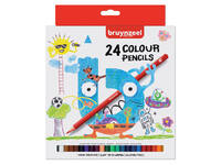 Kleurpotloden Bruynzeel Kids assorti 24 stuks