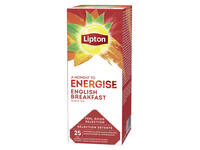 Thee Lipton Energise English breakfast 25x1.5gr