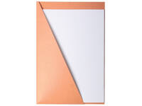 Insteekmap Quantore driehoek ICN1 219x330mm 225gr chamois