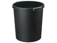 Papierbak Djois Re-Solution 15liter met griprand zwart
