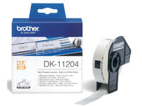 Etiket Brother DK-11204 multifunctioneel 17x54mm 1 rol á 400 stuks wit