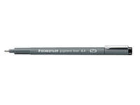Fineliner Staedtler Pigment 308 zwart 0.4mm
