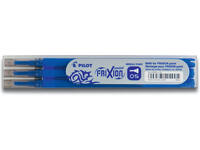 Rollerpenvulling PILOT friXion fijn blauw set à 3 stuks