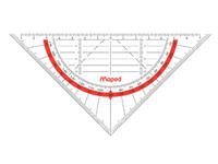 Geodriehoek Maped GeoFlex 16cm