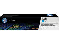 Tonercartridge HP CE311A 126A blauw