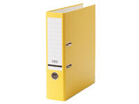 Ordner Qbasic A4 80mm karton geel