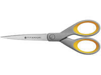 Kantoorschaar Westcott 180mm met softgrip titanium