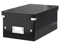 DVD-opbergdoos Leitz Click & Store WOW  gerecycled karton 206x147x352mm zwart