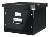Hangmappenbox Leitz click & store WOW gerecycled karton 357x285x367mm zwart