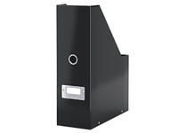 Tijdschriftencassette Leitz WOW click & store gerecycled karton zwart