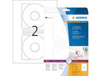 Etiket HERMA 5079 CD 116mm wit opaqua 50 stuks