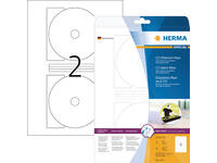Etiket HERMA 5115 CD 116mm wit 50  stuks