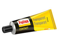Contactlijm Pattex tube 50 gram op blister transparant
