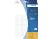 Etiket HERMA 2380 16x22mm wit 1344 stuks