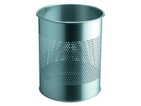 Papierbak Durable 3310-23 15 liter 165mm perforatie zilver