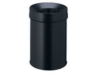 Papierbak met vlamdover Durable 3325-01 15 liter zwart