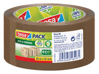 Verpakkingstape tesapack® Eco & Strong 66mx50mm bruin