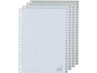 Tabbladen Kangaro 23-gaats G4100CM 1-100 genummerd grijs PP